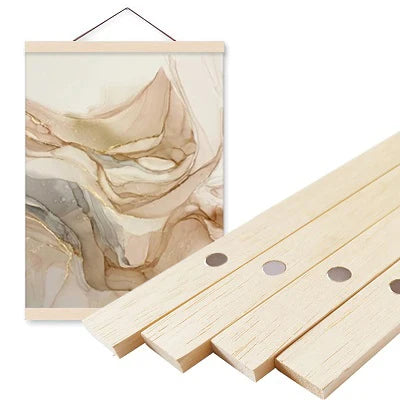 Dřevěný magnetický rám na plakáty