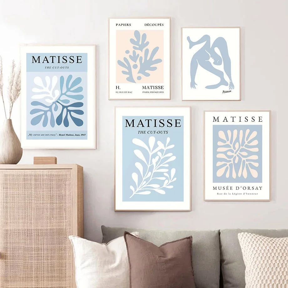 Boho Tropical Palm Tree Canvas Prints