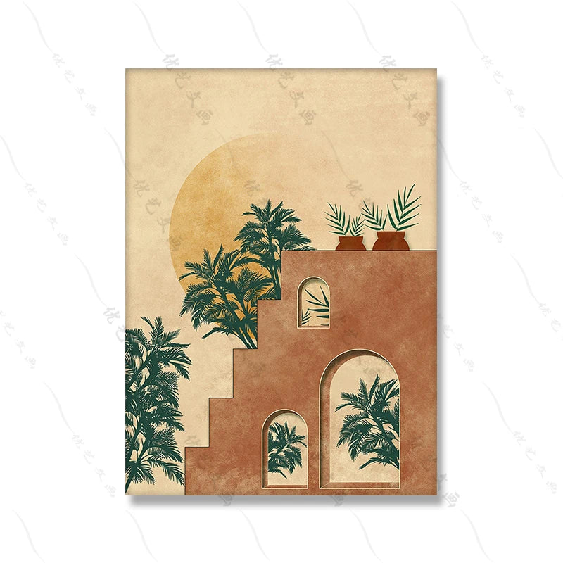 Obrazy na plátně Terracotta Sunset