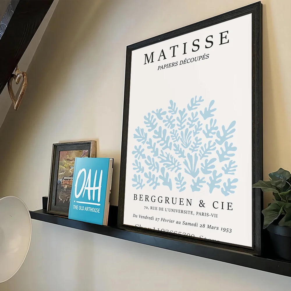 Plakáty s jemnými květinovými vzory Matisse