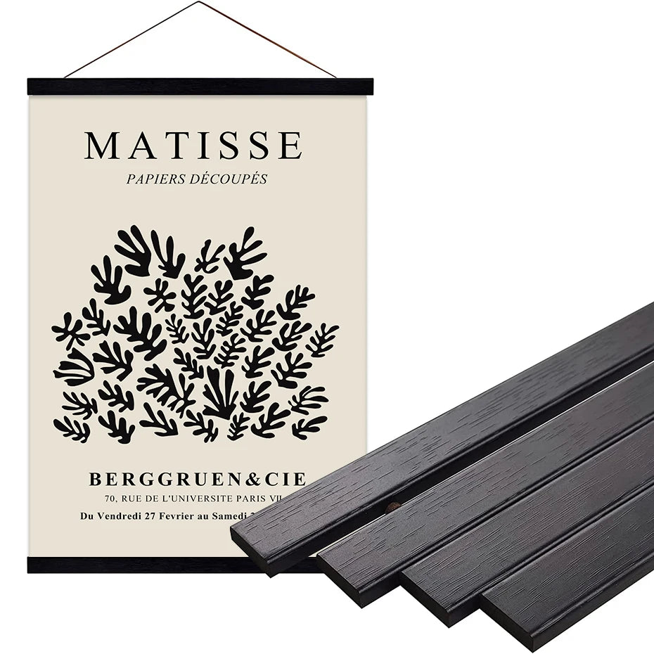 Dřevěný magnetický rám na plakáty
