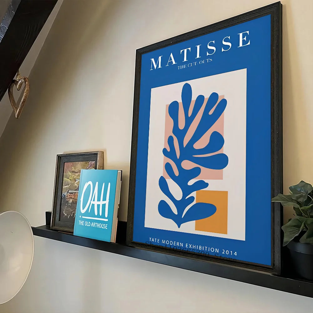 Plakáty s jemnými květinovými vzory Matisse