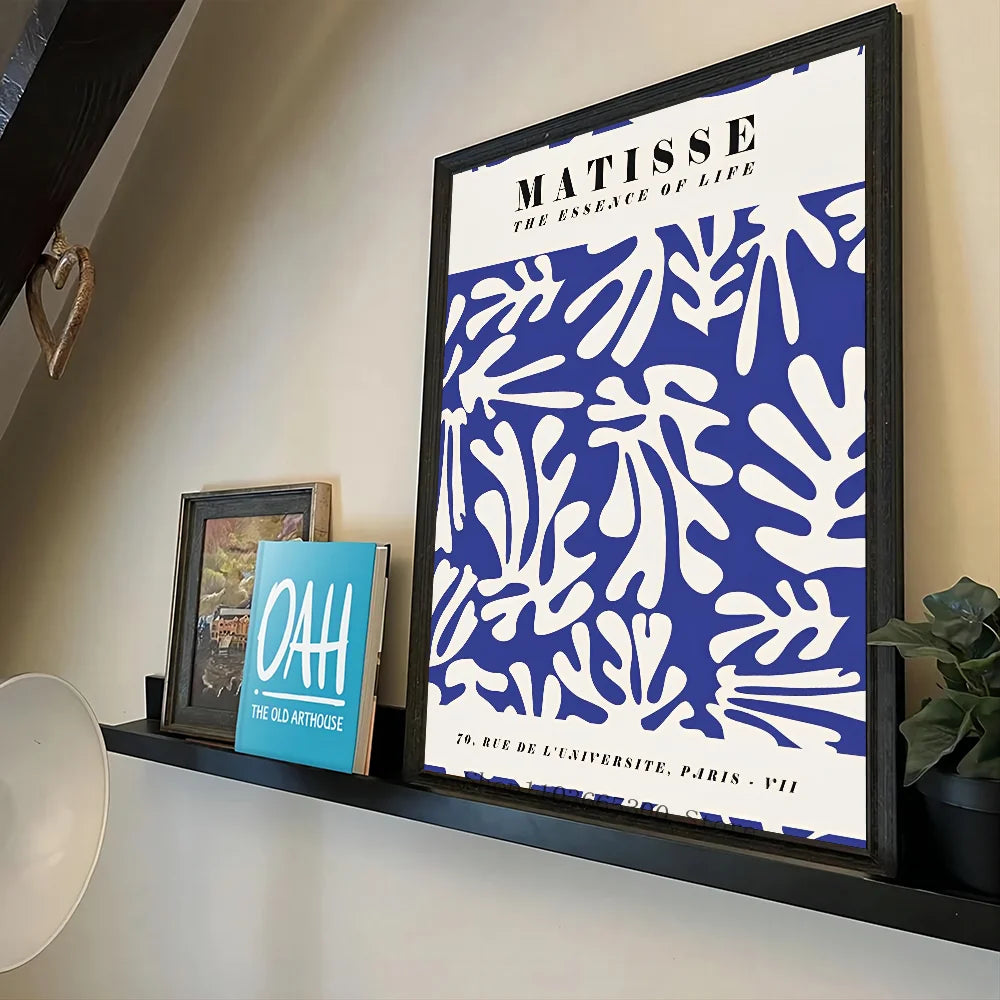 Plakáty s jemnými květinovými vzory Matisse