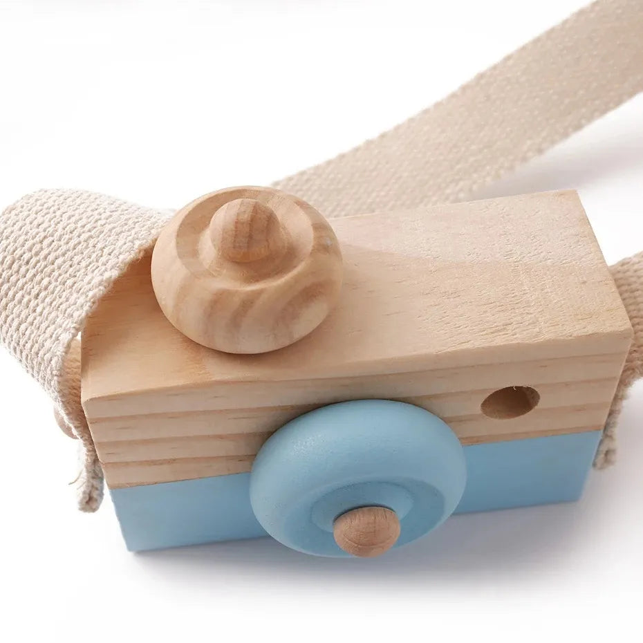 Wooden children's camera