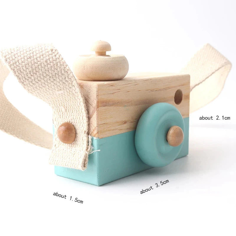 Wooden children's camera