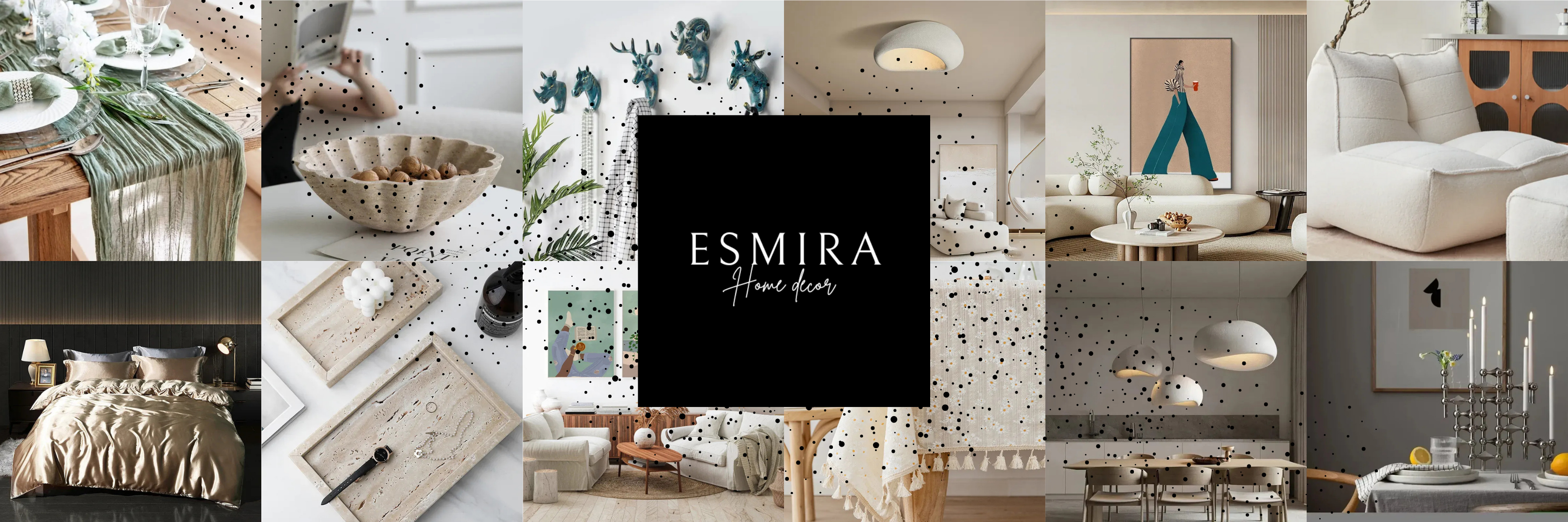 interiérové dekorace a bytové doplňky