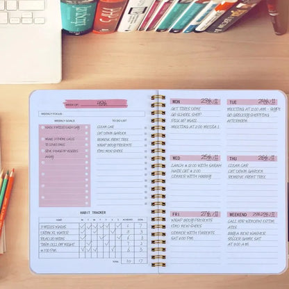 Plánovač Weekly Planner A5