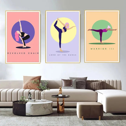 Obraz Yoga Art Deco Circle