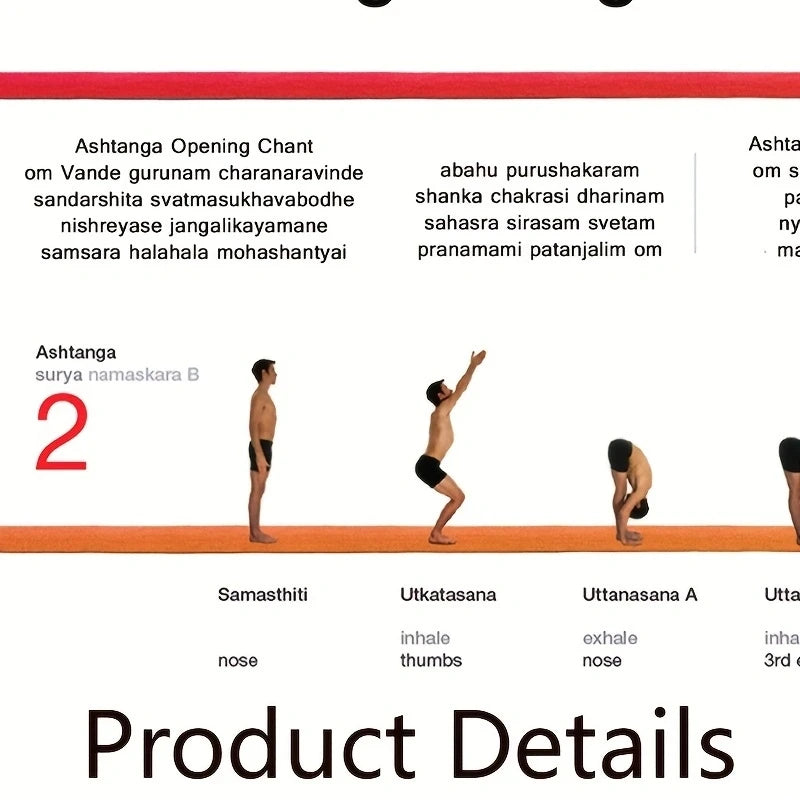Jógový plakát – Ashtanga Yoga Primary Series