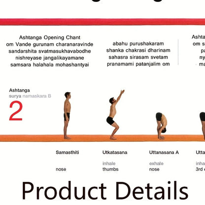 Jógový plakát – Ashtanga Yoga Primary Series