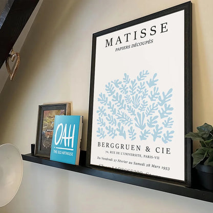 Plakáty s jemnými květinovými vzory Matisse