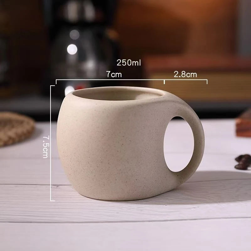 Coffee mug with marble pattern Sisi