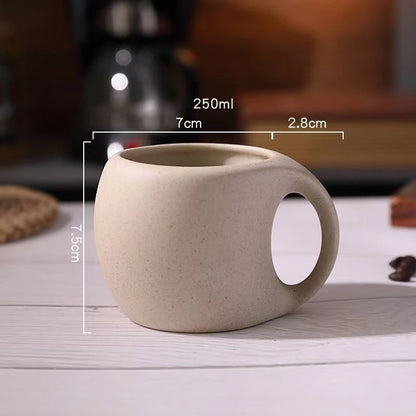 Coffee mug with marble pattern Sisi