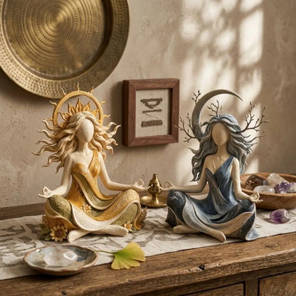 Meditační sošky SOLE & LUNA