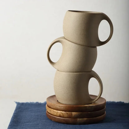 Coffee mug with marble pattern Sisi