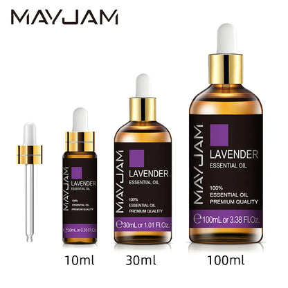 Přírodní esenciální oleje MAYJAM 10ml 30ml 100ml