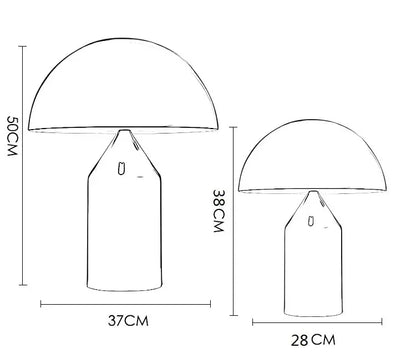 Stolní lampa LED Mulcolm