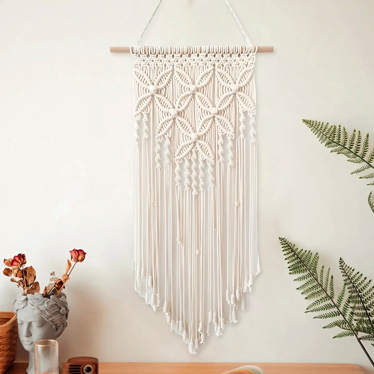 Macrame Tapestry wall decoration in Boho Style