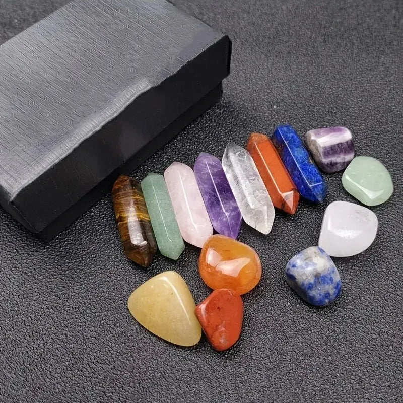 Chakra crystals Set of 14 stones