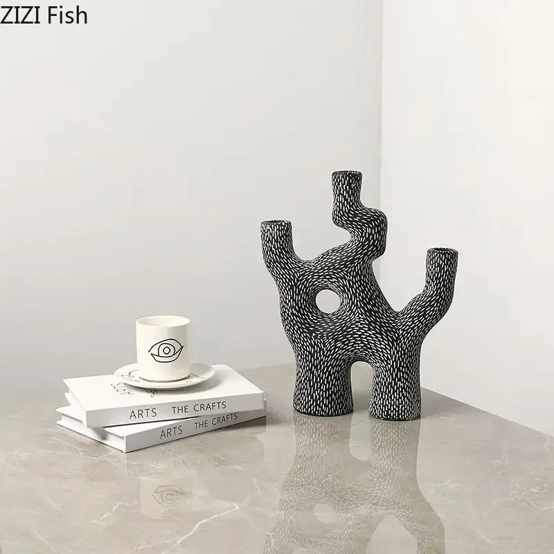 Retro metal candlestick Stevala