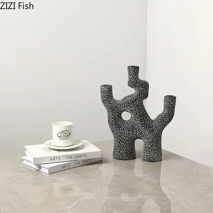 Retro metal candlestick Stevala