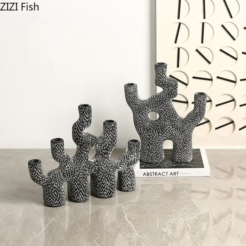 Retro metal candlestick Stevala
