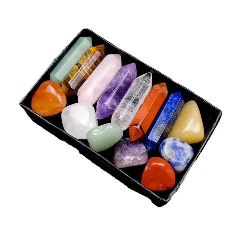 Chakra crystals Set of 14 stones