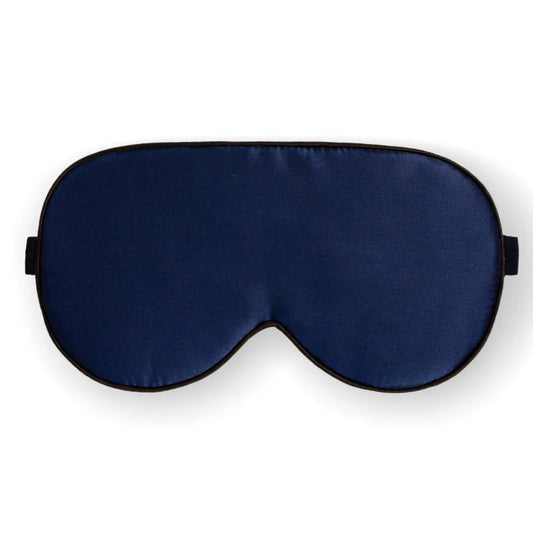 Hedvábná maska na spaní ze 100% morušového hedvábí Juliette - Dark Blue