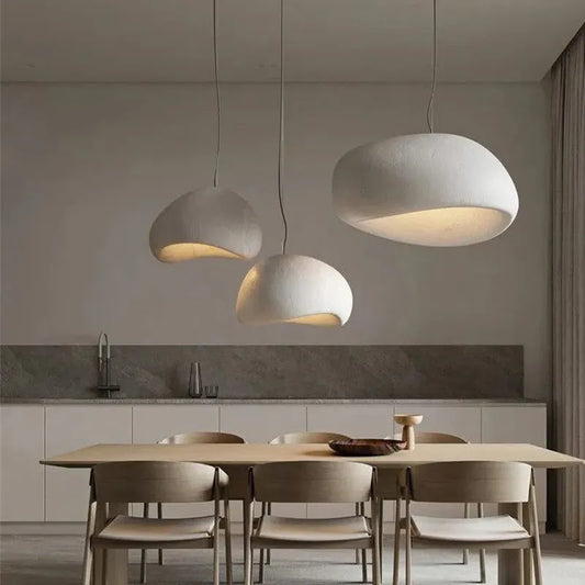 Japonská Wabi Sabi minimalistická závěsná stropní svítidla